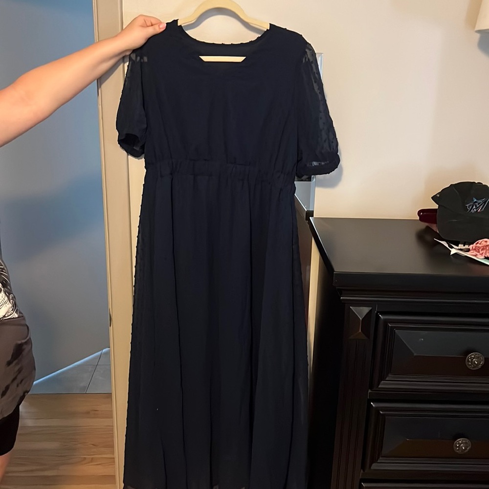 1X Navy SHEIN Curve dress